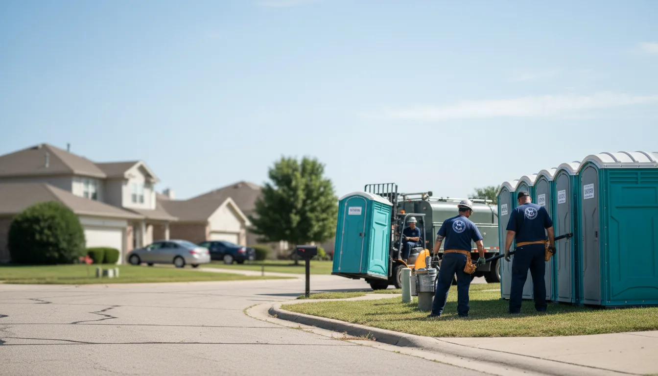 Porta Potty Rental in Lake Odessa, MI near me